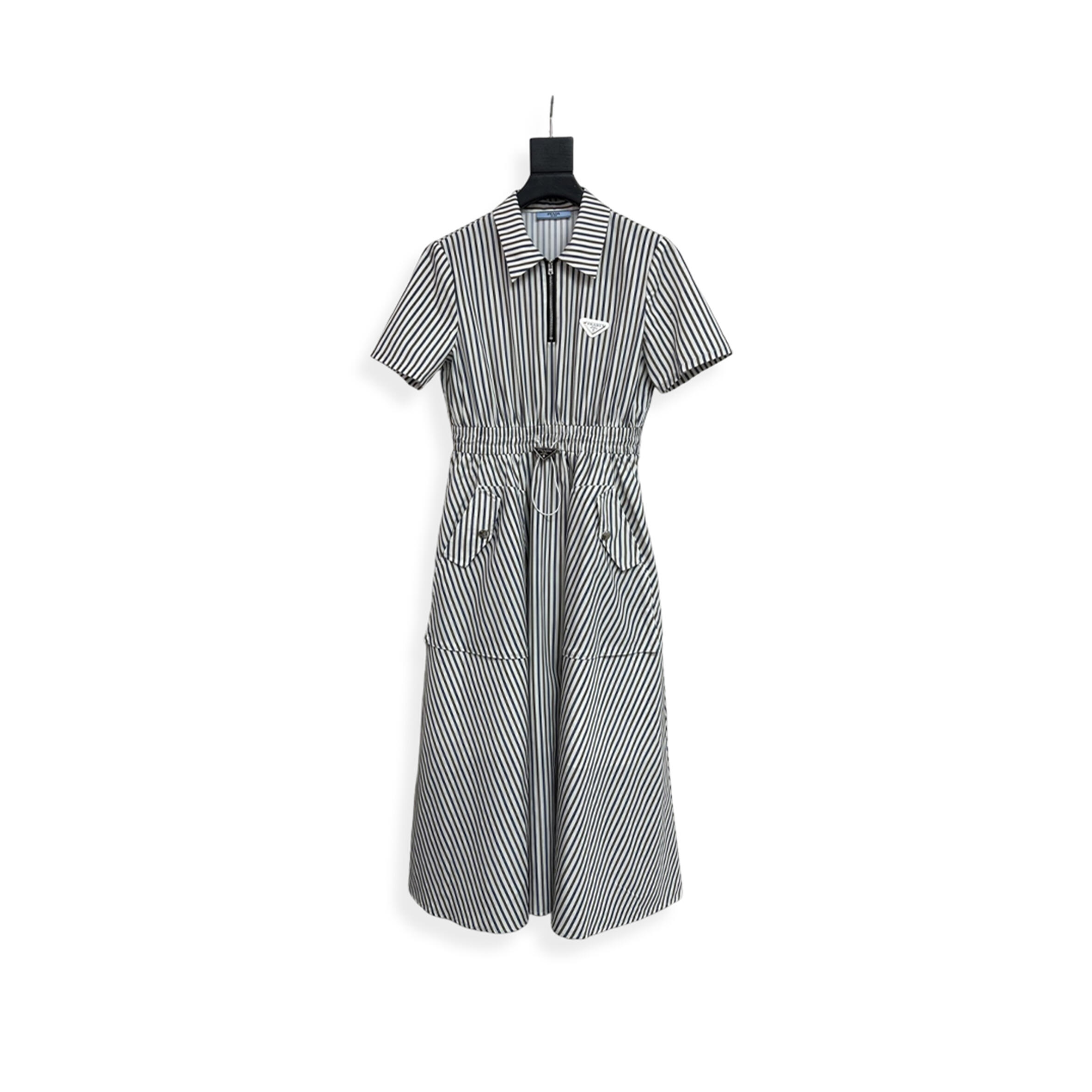 Pra*a striped dress